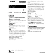 Sony VGP-PRUX1 manual cover