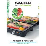 Salter EK2003 XL Health and Panini Grill manual cover