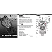 Cobra MR HH475 Float BT manual cover