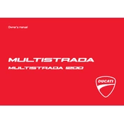 Ducati Multistrada 1200 2016 manual cover