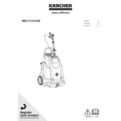 Karcher HDS 1.7 12 U Ed manual cover