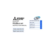 Mitsubishi Electric FR A8AY E KIT manual cover