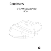 Goodmans B&M Steam Generator Iron 324977 manual cover