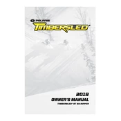 Polaris Timbersled ST 93 Ripper manual cover