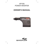 Whistler XP100i Power Inverter manual cover