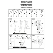 Spaceway B&M Coat Stand 372483 manual cover