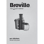 Breville VFJ016 manual cover