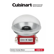 Cuisinart CCM-10 manual cover