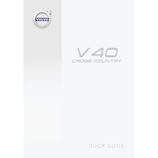 Volvo V40 manual cover