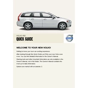 Volvo V50 manual cover