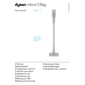 Dyson Micro 1.5KG manual cover