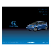 Honda Fit 2012 Technology manual cover