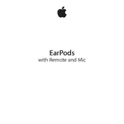 Apple Earpods with Remote and Mic manual cover