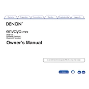 Denon DSB-100 Envaya Mini 2015 manual cover