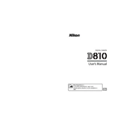 Nikon D810 manual cover