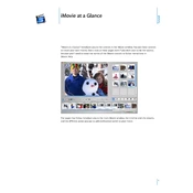 Apple iMovie at a Glance manual cover