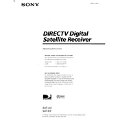 Sony SAT-A4 manual cover