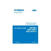 Yamaha RST9NJ, RST1NTFJ, RST1NTFYJ 2018 RS Venture manual cover