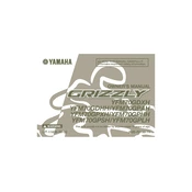 Yamaha YFM70GDXH, YFM70GDHH, YFM70GPAH, YFM70GPXH Grizzly 2017 manual cover