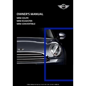 Mini Roadster Mini Connected 2012 manual cover