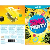 Nintendo Sing Party manual cover