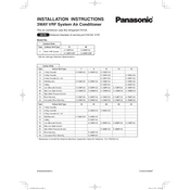 Panasonic 3Way VRF System manual cover