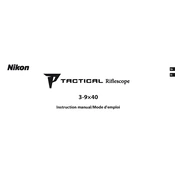 Nikon P Tactical manual cover