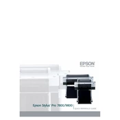 Epson Stylus Pro 7800 manual cover