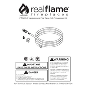 Realflame CT0011LP manual cover