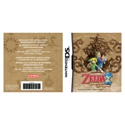 Nintendo The Legend of Zelda Phantom Hourglass  manual cover