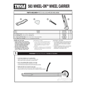 Thule 593 manual cover