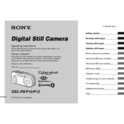 Sony DSC-P8 manual cover