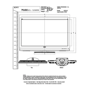 Sony KDL-52XBR6 manual cover