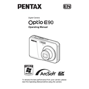 Ricoh Pentax Optio E90 manual cover