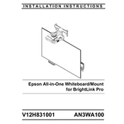 Epson AN3WA100 manual cover