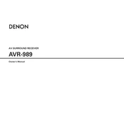 Denon AVR-989