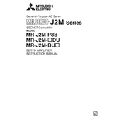 Mitsubishi Electric MRJ2MP8B, MRJ2M DU, MRJ2MBU manual cover