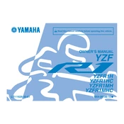 Yamaha YZFR1H, YZFR1HC, YZR1MH, YZFR1MHC YZF R1 2017 manual cover