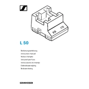 Sennheiser L 50 manual cover