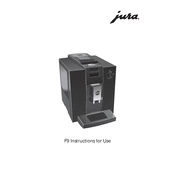 Jura F9 Coffee Machine manual cover