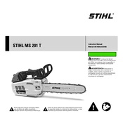 Stihl MS 201 T manual cover