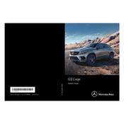 Mercedes-Benz GLE Coupe 2016 manual cover