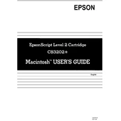 Epson C83202 manual cover