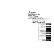 Mitsubishi Electric MD CX522 manual cover