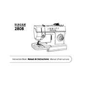 Singer 2808 manual cover
