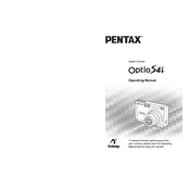 Ricoh Pentax Optio S4i manual cover