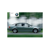 BMW 320i Sedan 3 Series 2004 manual cover