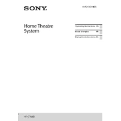 Sony HT-CT660 manual cover