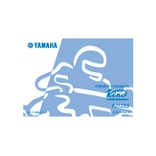 Yamaha YJ125S Vino 125 2004 manual cover