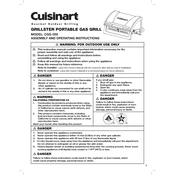 Cuisinart CGG-059 manual cover